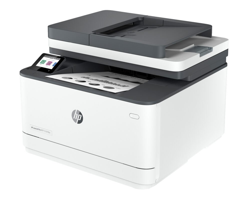HP LaserJet Pro MFP 3101fdw Wireless Printer with Fax, AI-enabled